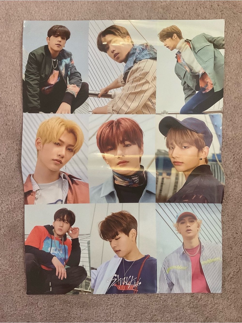 K-Pop Group Photo Poster - STRAY KIDS